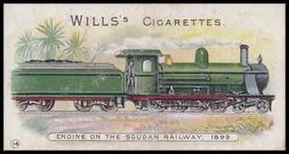01WLRS 14 Engine on the Soudan Railway, 1899